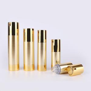 Wholesale 15ml 30ml 50ml Gold Slide Nozzle Airless Pump Bottles from china suppliers