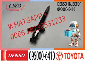 Wholesale Denso Common Rail 095000-6410 Diesel Fuel Injector 095000 6410 For Toyota 23670-0R030 Hilux D4D 2KD-FTV Engine from china suppliers