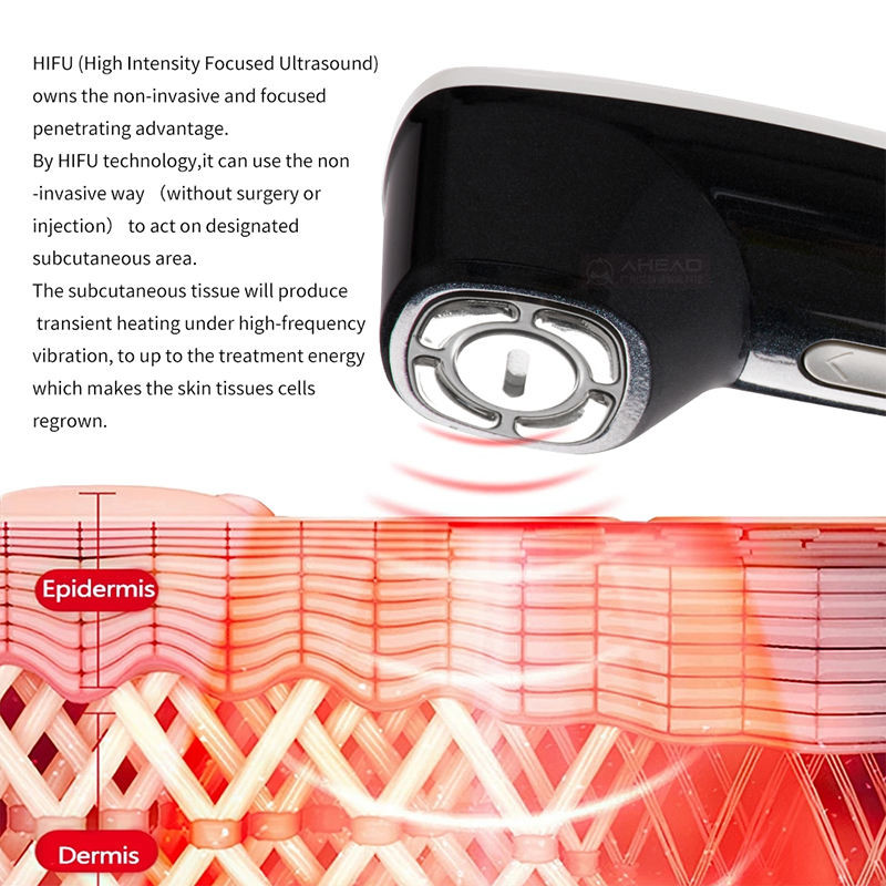 Rf Import Pulse Radio Hand-held Anti-aging Frequency Beauty Instrument With Ce Certification
