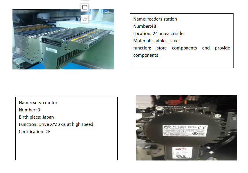 Double Module 80000CPH 8kw SMT Pick And Place Machine