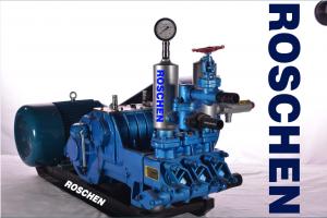China 45 Kw Big Flow Mud Pump Triplex Single Acting Piston Pump for Cleaning Water Well on sale
