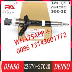 China 095000-0640 095000-0641 095000-0430 Diesel Fuel Injector For TOYOTA COROLLA 1SD-F 23670-27020 23670-29025 23670-29026 on sale