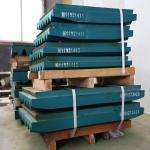 Advantageous High Manganese Steel Jaw Plate for Jaw Crusher Spare Parts 1000KG
