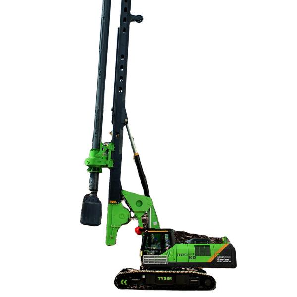 Commercial Hydraulic Pile Driver Machine Portable Multifunctional Ground Screw