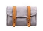 Unisex Genuine Leather Travel Organizer Bag For Wallet Passport Holder