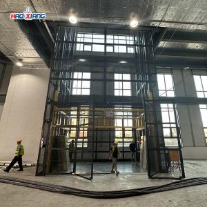 Wholesale 1-2 Floors Heavy Duty Goods Lift 10m Hydraulic Goods Elevator from china suppliers