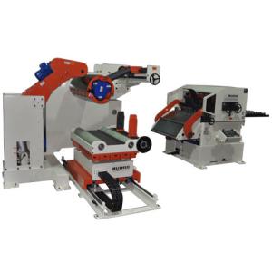 Wholesale Automatic Mandrel Expansion Round Sheet Metal Stamping Decoiler Straightener Servo Feeder from china suppliers