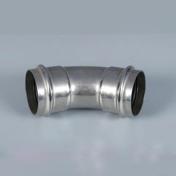 Press Fit Connector Pipe Fittings M Profile Plumbing D15 SS Press Fittings ANSI