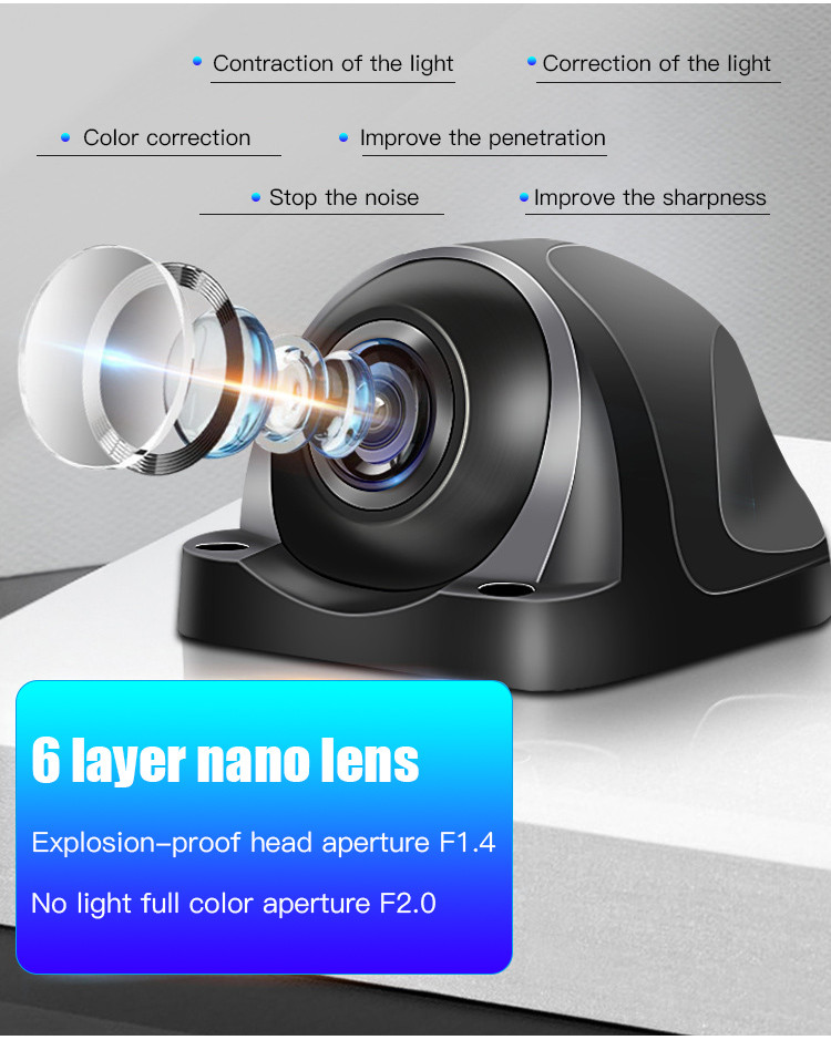 9V To 36V Wifi Car Cameras Dash Cam With GPS Navigation 5pcs