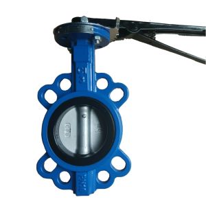 cast iron 3'' PN16 butterfly valve with pin