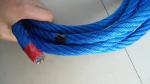 Blue 16mm Playground Combination Rope 500m MFP Galvanised Steel