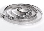 Polishing Finish Stainless Steel Hose Clips for Large Size American Style Spring