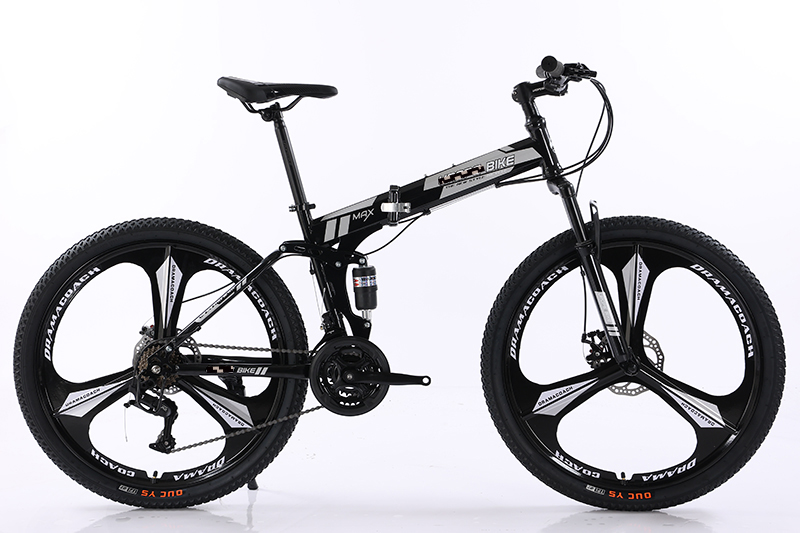 GOMID Customized OEM Carbon Steel Frame Full Suspension Foldable Mountain Bike with 21 Speed Gears and 20kg Gross Weight