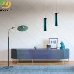 Modern Nordic Iron Glass Pendant Light E26 Bulb Base