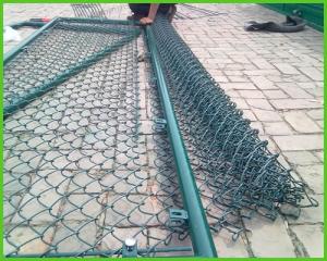 Wholesale vinyl fence,PVC coated Chain Link Fence, Commercial fencing from china suppliers