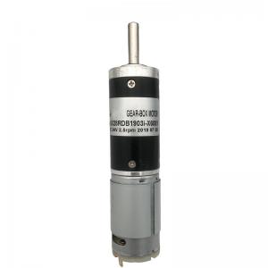 Wholesale 40rpm Dc Planet Geared Motor 12v Dia 28mm With Planetary Gearbox from china suppliers