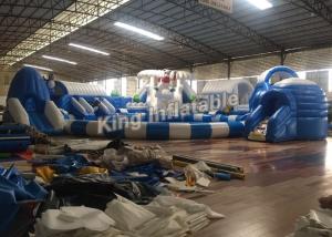 Wholesale Customized White Funny Large Inflatable Water Park Equipment For Kids / Adults from china suppliers