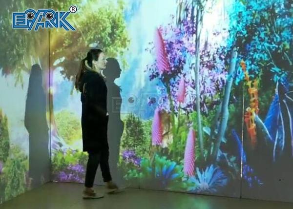 225W Amusement Game Machines Immersive Sea Of Flowers Dual Channel Interactive