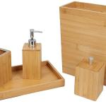Modern Home Deco Bathroom Items Wooden Bathroom Accessories