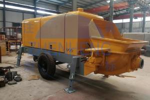 Wholesale Hydraulic Drive Concrete Piston Pump , 30m3 / H Towable Concrete Pump Vibrator from china suppliers