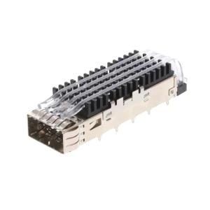 Wholesale 4-2170705-2 ZQSFP+ Cage With Heat Sink 1 x 1 Port Included Lightpipe from china suppliers