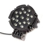 51 Watt Round Outdoor LED Flood Lights 10-30V DC Stainless Steel Mounting