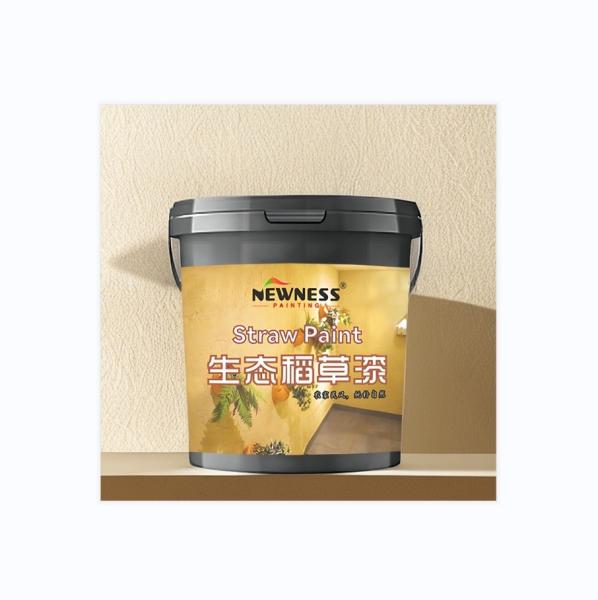 Type Powder Coating of Rice Straw Mud for Exterior Wall Coating at Clothing
