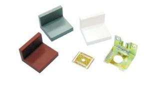 Wholesale Plastic / Metal L Shape Cabinet Suspension Bracket , Kitchen Cupboard Hangers from china suppliers
