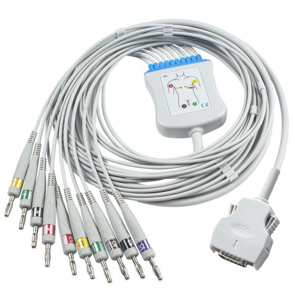 Mortara Direct Connect EKG Cable 9293-021-50 ECG Cable For ELI 100, ELI 200, ELI