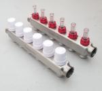 ZZ18004 Stainless steel floor heating bar manifold, Stainless Steel Pex Manifold