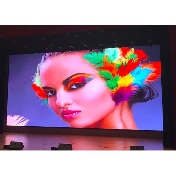 Cabinet size 600*337.5*40mm High Definition Indoor LED Display featuring Nationstar SMD 1515 Package