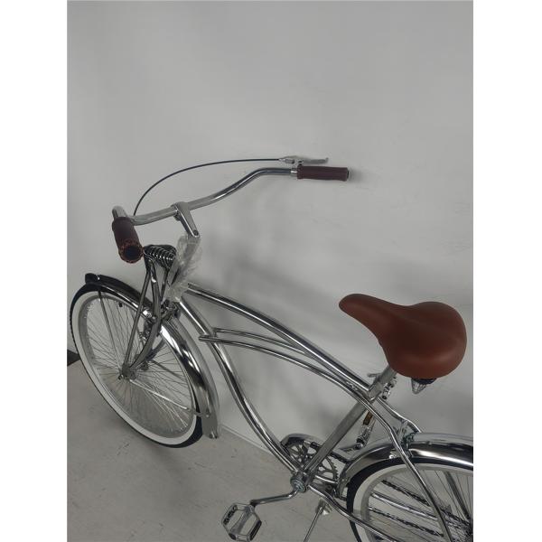 160kg Load Capacity Shimano Grip 26 Lowrider Complete Chrome Bike for Your