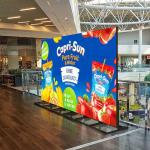 Outdoor IP65 Waterproof Video Led Poster Screen Floor Standing Ultra Light