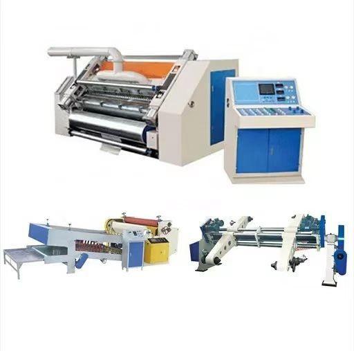 Food Automatic 2 Ply Single Facer Corrugated Paperboard Sheet Cutting Production