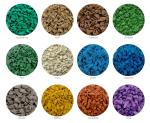 Excellent Abrasion Resistance EPDM Rubber Granule For Eco-Friendly Flooring