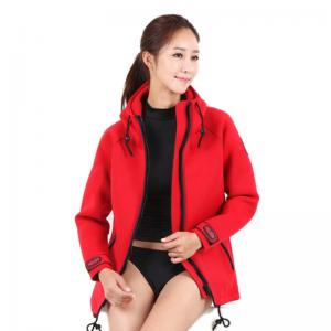 Wholesale 3MM Premium Neoprene Jacket Windprooof Hoodie For Water Sports & Entertainment from china suppliers