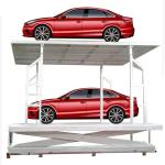 Two Car Garage Scissor Lift Motorized Hydraulic Car Platform Lift