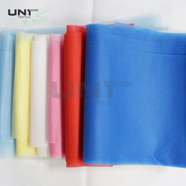 Eco-friendly Colorful Non-woven Adhesive Interlining PP Spun-Bond Viscose