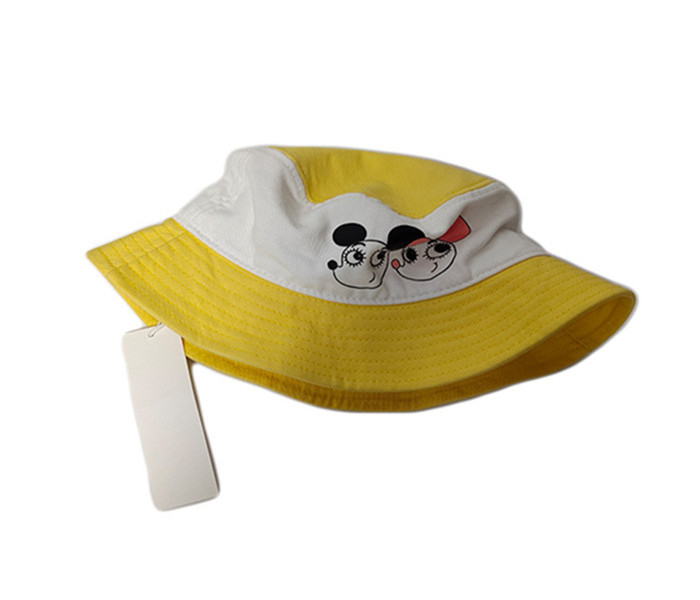 Hot Sales ACE Kids Boys Girls Custom Silk Print Cartoon Cute Logo Soft Cotton Bucket Fisherman Cap
