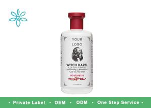 Wholesale Private Label Alcohol - Free Rose Petal Witch Hazel With Aloe Vera Toner 12 oz from china suppliers