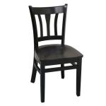General Home Furniture Solid Wood Commercial Ladder Back Dining Room Chair for
