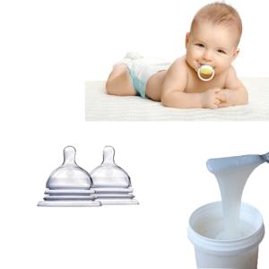 Wholesale Baby Nipple Feeding Bottle Liquid Silicone Rubber 30 Shore A High Transparency from china suppliers