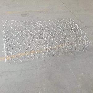 Wholesale Galfan Coated Gabion Basket Retaining Wall 8x10cm Mesh Hole Stone Cage from china suppliers