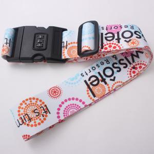 Wholesale Custom Luggage Shoulder Strap , Luggage Accessories Straps With Lock from china suppliers