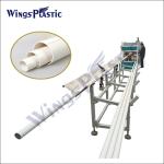 Single Screw Plastic PVC Pipe Extruded Machines Customized