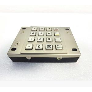 China USB RS232 ATM Machine Encrypted Metal Pin Pad 16 Key Keypad on sale