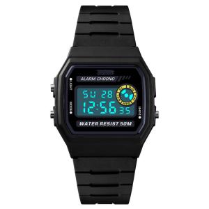 Wholesale New Promotion Watch EL Light Cheap Watch Digital Plastic Watch 1413 from china suppliers