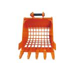 3-45 Ton Excavator Skeleton Bucket For Screening Stone In Soil