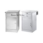 SUS Portable Hospital Bedside Cabinet Anti Rust