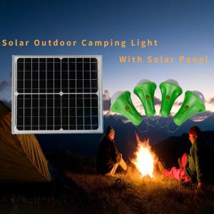 Wholesale 10% 50% 100% Brightness Solar Powered Led Bulb Shacks Huts Garage Solar Light from china suppliers